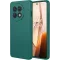 Coque arrière en silicone Phonesta Soft Silk pour OnePlus 13R - Vert foncé