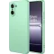 Coque arrière en silicone Phonesta Soft Silk pour OnePlus Nord CE5 - Vert matcha