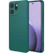 Coque arrière en silicone Phonesta Soft Silk pour Oppo Reno14 F/FS - Vert foncé