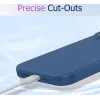 Coque arrière en silicone Phonesta Soft Silk pour Motorola Edge 50 Pro - Rouge 4