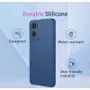 Coque arrière en silicone Phonesta Soft Silk pour Motorola Moto G05 / Moto E15 - Vert matcha 1