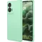Coque arrière en silicone Phonesta Soft Silk pour Motorola Moto G35 - Vert matcha