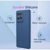 Coque arrière en silicone Phonesta Soft Silk pour Motorola Moto G75 - Violet 1