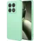 Coque arrière en silicone Phonesta Soft Silk pour Xiaomi 14T - Vert matcha