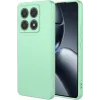 Coque arrière en silicone Phonesta Soft Silk pour Xiaomi 14T Pro - Vert matcha