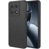 Coque arrière en silicone Phonesta Soft Silk pour Xiaomi 14T Pro - Noir
