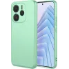 Coque arrière en silicone Phonesta Soft Silk pour Xiaomi Redmi Note 14 5G - Vert matcha