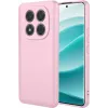 Coque arrière en silicone Phonesta Soft Silk pour Xiaomi Redmi Note 14 Pro 5G / Xiaomi Poco X7 - Rose