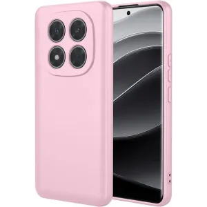Coque arrière en silicone Phonesta Soft Silk pour Xiaomi Redmi Note 14 Pro Plus - Rose