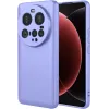 Coque arrière en silicone Phonesta Soft Silk pour Xiaomi 15 Ultra - Violet