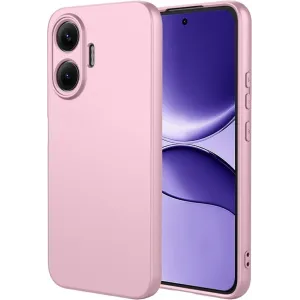 Coque arrière en silicone Phonesta Soft Silk pour Xiaomi Poco F7 - Rose
