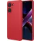 Coque arrière en silicone Phonesta Soft Silk pour Xiaomi Poco X7 Pro - Rouge