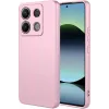 Coque arrière en silicone Phonesta Soft Silk pour Xiaomi Redmi Note 14S/13 Pro / Xiaomi Poco M6 Pro - Rose