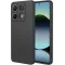 Coque arrière en silicone Phonesta Soft Silk pour Xiaomi Redmi Note 14S/13 Pro / Xiaomi Poco M6 Pro - Noir