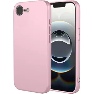 Coque arrière en silicone Phonesta Soft Silk pour Apple iPhone 17e/16e - Rose