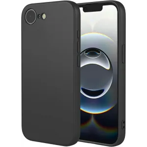Coque arrière en silicone Phonesta Soft Silk pour Apple iPhone 17e/16e - Noir
