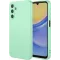 Coque arrière en silicone Phonesta Soft Silk pour Samsung Galaxy A16 - Vert matcha