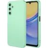 Coque arrière en silicone Phonesta Soft Silk pour Samsung Galaxy S25 FE - Vert matcha 0