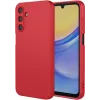 Coque arrière en silicone Phonesta Soft Silk pour Samsung Galaxy S25 FE - Rouge 0