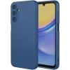 Coque arrière en silicone Phonesta Soft Silk pour Samsung Galaxy S25/S24 - Bleu foncé 0