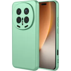 Coque arrière en silicone Phonesta Soft Silk pour HONOR Magic8 Pro - Vert matcha