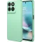 Coque arrière en silicone Phonesta Soft Silk pour Motorola Moto G57 Power - Vert matcha