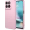 Coque arrière en silicone Phonesta Soft Silk pour Motorola Moto G57 Power - Rose