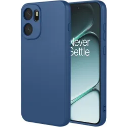 Coque arrière en silicone Phonesta Soft Silk pour OnePlus 15R - Bleu foncé