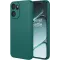 Coque arrière en silicone Phonesta Soft Silk pour OnePlus 15R - Vert foncé
