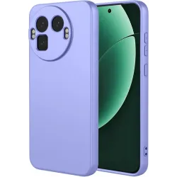 Coque arrière en silicone Phonesta Soft Silk pour Realme GT 8 Pro - Violet