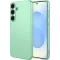 Coque arrière en silicone Phonesta Soft Silk pour Samsung Galaxy S26 Plus - Vert matcha