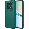 Coque arrière en silicone Phonesta Soft Silk pour Xiaomi Redmi Note 15 4G/5G / Xiaomi Poco M8 - Vert foncé