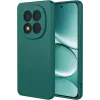 Coque arrière en silicone Phonesta Soft Silk pour Xiaomi Redmi Note 15 Pro 5G - Vert foncé