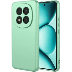 Coque arrière en silicone Phonesta Soft Silk pour Xiaomi Redmi Note 15 Pro Plus / Xiaomi Poco M8 Pro - Vert matcha