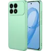 Coque arrière en silicone Phonesta Soft Silk pour Xiaomi Poco F8 Pro - Vert matcha