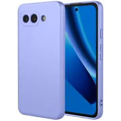 Coque arrière en silicone Phonesta Soft Silk pour Google Pixel 10a - Violet