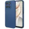 Coque arrière en silicone Phonesta Soft Silk pour HONOR 400 Smart - Bleu foncé