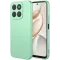 Coque arrière en silicone Phonesta Soft Silk pour HONOR 400 Smart - Vert matcha