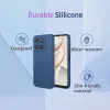 Coque arrière en silicone Phonesta Soft Silk pour HONOR 400 Smart - Rouge 2
