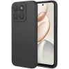 Coque arrière en silicone Phonesta Soft Silk pour HONOR 400 Smart - Noir