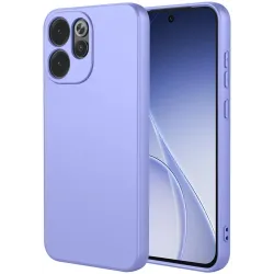 Coque arrière en silicone Phonesta Soft Silk pour Oppo Reno15 F/FS - Violet
