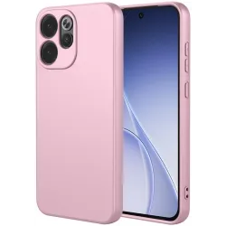 Coque arrière en silicone Phonesta Soft Silk pour Oppo Reno15 F/FS - Rose