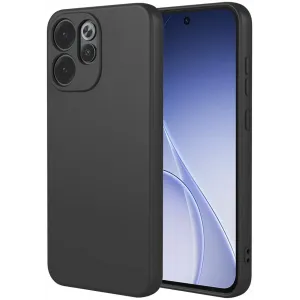 Coque arrière en silicone Phonesta Soft Silk pour Oppo Reno15 F/FS - Noir