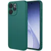 Coque arrière en silicone Phonesta Soft Silk pour Oppo Reno15 Pro - Vert foncé