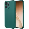 Coque arrière en silicone Phonesta Soft Silk pour Oppo Reno15 Pro Max - Vert foncé