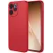 Coque arrière en silicone Phonesta Soft Silk pour Oppo Reno15 Pro Max - Rouge