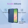 Coque arrière en silicone Phonesta Soft Silk pour Samsung Galaxy A57 - Vert matcha 2