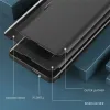 Coque à rabat Phonesta Smart Side View pour Xiaomi Poco F6 - Orange 2