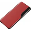 Coque à rabat Phonesta Smart Side View pour Xiaomi Poco F6 - Rouge 1