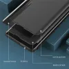 Coque à rabat Phonesta Smart Side View pour Samsung Galaxy A55 - Rouge 2